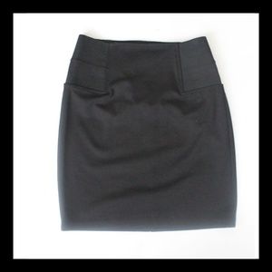 Attention Black Mini Skirt